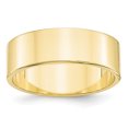 thumbnail image 1 of 10KY 7mm LTW Flat Band Size 10 Size 10, 1 of 3
