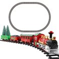 thumbnail image 1 of Classic Christmas Train Set Toy With Lights And Sounds,electric Railway Train Toy Battery Operated Christmas Train Track Toy Set Christmas Gifts For K, 1 of 5