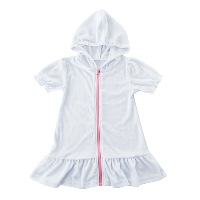 Birdeem Girls Swim Cover Up Kids Swimsuit Coverup Zip-Up Beach Bathing Suit Robe