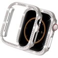 thumbnail image 1 of KOMI Bling Case Compatible for Apple Watch Series 9 8 7 45mm, Crystal Diamonds Rhinestone Bumper Cover for Women Girl, Hard PC Protective Frame for iWatch - 45mm Starlight, 1 of 2