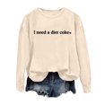 thumbnail image 5 of Chandail de Mode d'Hiver pour Femmes, Imprimé Festif de Noël, Haut à Col Rond, Chandails à Capuchon Mignons pour Femmes, Chandail à Capuchon pour Femmes, Chandails Confortables pour Femmes, Chandails à Capuchon Butter pour Femmes, Sweat pour Dames, Softball pour Filles, Échauffement, 5 of 5