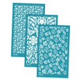 thumbnail image 3 of Rongfmy 3 Pcs Pochoirs en Argile pour Écran de Soie, Kit d'Impression Réutilisable, Soie, 3 of 9