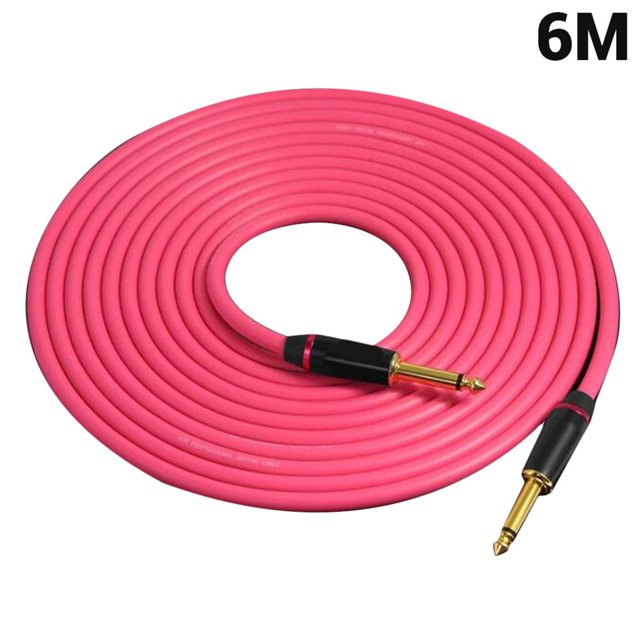 maskred Electric Guitar Cable Connecting Line Instrument Bass Keyboard Drum Noise Reduction Audio Cable No.2