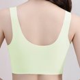 thumbnail image 5 of Yuzhih Womens Front Closure Everyday Bras Comfortable Wireless Bralettes V Neck Seamless Bra Wire Free Basic Bras, 5 of 5