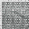 thumbnail image 4 of oneOone Rayon Turquoise Blue Fabric Asian Ikat Sewing Material Print Fabric By The Yard 56 Inch Wide, 4 of 4