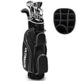 thumbnail image 1 of Ladies Womens Complete Golf Clubs Set 10 Pieces Includes Alloy Driver Black, 1 of 10