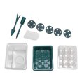 thumbnail image 1 of Seedling Starter Kit, Thickened Efficient Seed Starter Tray Clear Dome 12 Cells Adjustable Humidity  For Flower For Seeds Growing, 1 of 8