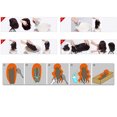 thumbnail image 2 of Perruque Courte Duveteuse Brune pour Femme 11,8 Pouces Fibre Synthétique Haute Température Bonnet Ajustable pour Fêtes Halloween Usage Quotidien, 2 of 8