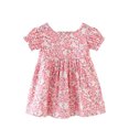 thumbnail image 1 of LUOGENLI Robe Bébé Robes pour Bébés Filles Jupe Maxi avec Shorts et Poches 4-5 Ans, 1 of 4