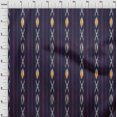 thumbnail image 3 of oneOone Silk Tabby Fabric Stripe Ikat Decor Fabric Printed BTY 42 Inch Wide, 3 of 4