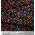 thumbnail image 3 of Soimoi Cotton Poplin Fabric Trophy,Timer Clock & Basketball Sports Decor Fabric Printed Yard 42 Inch Wide, 3 of 3