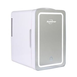 Koolatron Mirrored LED Refroidisseur/réfrigérateur, 6L (6.3 Quarts) pour cosmétiques, boissons, aliments ou médicaments