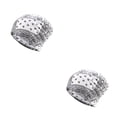 thumbnail image 1 of Transemion Tuque Décontractée Hijab Musulman Imprimé Floral Turban Coloré Protection des Oreilles Ajustable Bonnet de Sommeil pour Femmes Coiffage Bonnet Fleur Blanche Ensemble de 2, 1 of 6