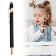 thumbnail image 1 of Personalised Pens Velvet Pen Case Group For Teacher Friends Student Faimily Wedding Business 10ml, 1 of 9