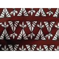 thumbnail image 4 of oneOone Cotton Cambric Fabric Floral & Triangle Block Print Fabric By Yard 56 Inch Wide, 4 of 4