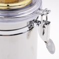 thumbnail image 4 of Classic Stainless Steel Tobacco Tin Cans Humidor with Humidometer for Gifts, 4 of 8