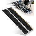thumbnail image 1 of 7FT Folding Wheelchair Ramp 800LBS Aluminum Portable Non-Slip Ramp for Stairs Cars Doorways Scooters and Home Mobility Access, 1 of 8