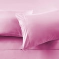 thumbnail image 4 of 900 Thread Count 100% Egyptian Cotton 4-Piece Bed Sheet Set (1 Flat, 1 Fitted Sheet, 2 Pillow Covers) 21 Inches Deep Pocket Solid Pattern, 4 of 4