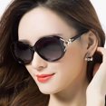 thumbnail image 4 of 1 Pce/2 Pcs Lunettes Tendance Polarisées de Luxe Rondes pour Conduite et Randonnée pour Femmes Lunettes de Mode, 4 of 5