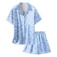 thumbnail image 5 of Ensemble de Pyjama pour Petit Garçon, Ensembles de Pyjama à Colorier DIY, Ensemble de Pyjamas pour Enfants à Boutons, Pjs, Tenues de Nuit, Pj pour Filles 4T 5T, 5 of 5