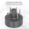 thumbnail image 4 of Watch Band Strap Removal Tool, 4 Screwdriver Heads Included, Watch Bracelet Repair and Adjustment Kit with Anti Slip Base, for Various Watch Bands, 4 of 7