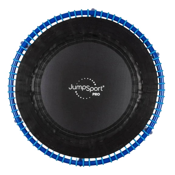 JumpSport 350 PRO Trampoline D\'entraînement Physique, Équipement d'Entraînement Cardio, 39 Pouces, Bleu