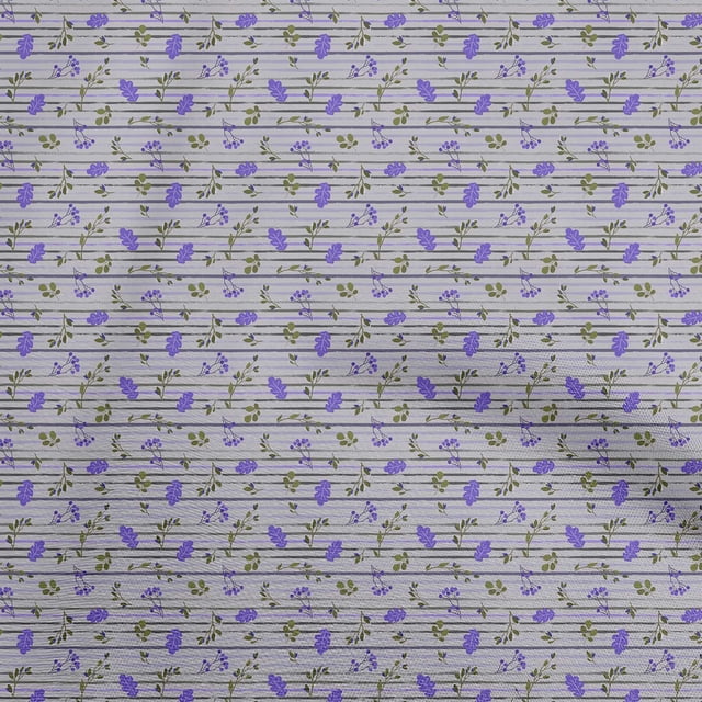 oneOone Georgette Viscose Purple Fabric Autumn Craft Projects Decor Fabric Printed By The Yard 42 Inch Wide