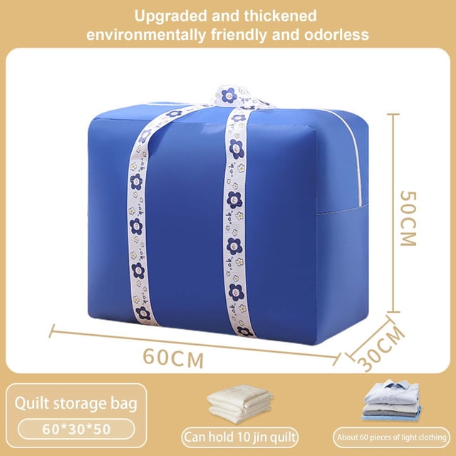 Chmadoxn Storage Trunks, 2025 Space Saving Self Compression Organizer Portable Space Storage Packing Bags Space Quilt Compression Storage Bag For Comforters Blankets Bedding a Pouch