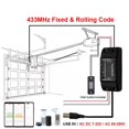 thumbnail image 2 of Contrôleur Wifi Intelligent Ouvre-Porte de Garage 433 MHz Universel Code Roulant Fixe Télécommande Récepteur, Plus Précis et Stable, 2 of 6