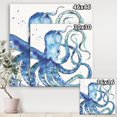 thumbnail image 2 of Designart Blue Deep Sea VIII Art mural sur toile, 2 of 3