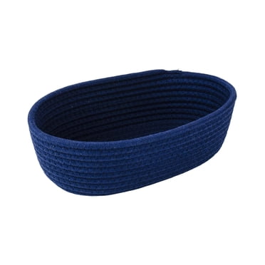 Hearth & Gear Weave Cute Oval Ropes And Oval Woven For Storage Baby Item Storage Children's Storage Cat And Dog Toy Storage Easter Valentine's Day Carnival Storage College Clothes Storage Comforter