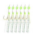 thumbnail image 1 of 5 Pack of For Sabiki Fishing Lure Rigs with Luminous Beads for Catching Fish, 1 of 2