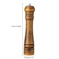 thumbnail image 3 of Coofit Pepper Grinder Wooden Adjustable Large Capacity Manual Spice Grinder Pepper Mill, 3 of 10