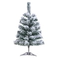 thumbnail image 2 of Cagogo under $5 Flocked Christmas Tree, Flocked Christmas Tree with Snow Effect, Modern Holiday Home Decor, Easy Assembly Christmas Tree, Festive Season Decoration, Family Christmas Celebration Tree, 2 of 3