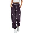 thumbnail image 1 of Nouveau Pantalon Décontracté Mode Impression 3D pour Femmes Taille Haute à Cordon, 1 of 4