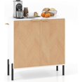 thumbnail image 1 of Giantex Buffet Cabinet w/Storage, Kitchen Sideboard, Small Accent Cabinet, 1 of 6