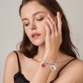 thumbnail image 3 of Stainless Steel Telescopic Adjustable Bracelet Jewelry Love Teacher Send Teacher Gift, 3 of 4