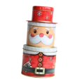 thumbnail image 3 of Xmas Candy Box Xmas Treat Boxes Holiday Gift Boxes Cute Chocolate Tinplate Boxes Santa Small, 3 of 9