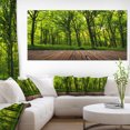 thumbnail image 1 of Green Forest with Dense Woods - Landscape Canvas Art Print, 1 of 3