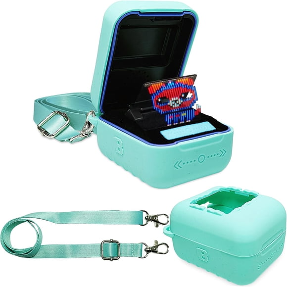 Étui en Silicone pour Jouet Interactif Bitzee Animal de Compagnie Numérique et Étui, Housse de Protection pour Accessoires d'Animaux Électroniques Virtuels Bitzee (pour 15 Animaux Originaux)