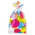 thumbnail image 2 of Balloons & Rainbow Birthday Cellophane Bags, 5" x 11", 20ct, 2 of 2