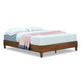 thumbnail image 3 of MUSEHOMEINC 12 Inch Easy Assembly Solid Pine Wood Platform Bed Frame, King, 3 of 8