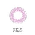 thumbnail image 4 of Full Circular Tooth Interlocking Stretch Rhinestone Stretch Comb Flexible Crystal Circle Combs Hairband Holder Head Band Banquet Hairstyling Pink, 4 of 6