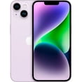 thumbnail image 1 of Restored Apple iPhone 14 256GB Fully Unlocked Purple Excellent (Certified Refurbished), 1 of 5