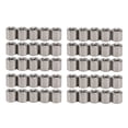 thumbnail image 1 of Écrous de Couplage Femelle, 50 Pcs Écrou de Couplage Rond Antirouille Durable Multifonctionnel pour Fixer Goujons Vis, 1 of 8