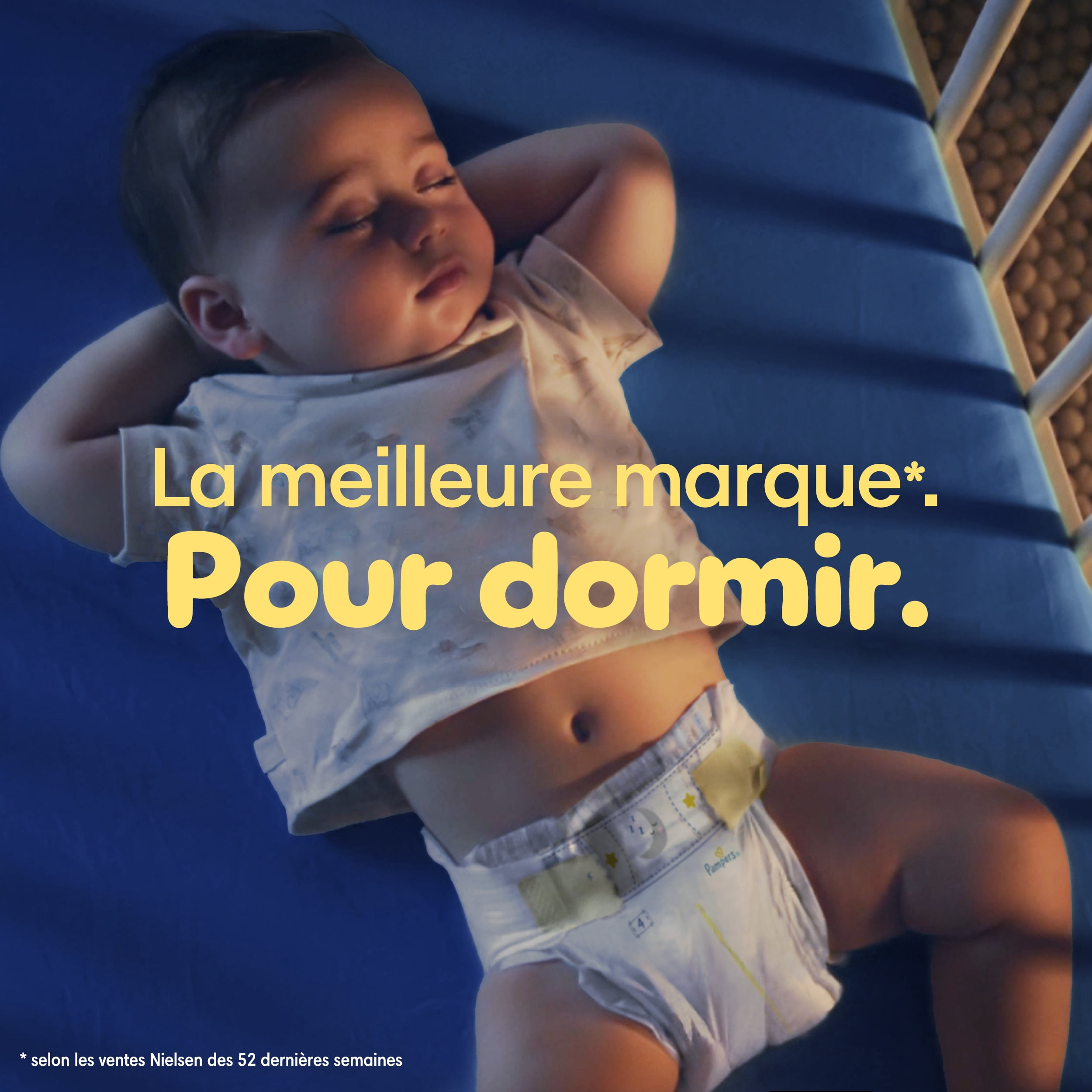 ZZZ Couches de Nuit, Taille 4 (22-37 lbs), Couche pour Bébé Jetable à Protection Nocturne