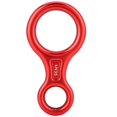thumbnail image 1 of Outdoor Rock Climbing Equipment 35KN Eight ring Speed Drop Device Climb Carabiner(red), 1 of 11