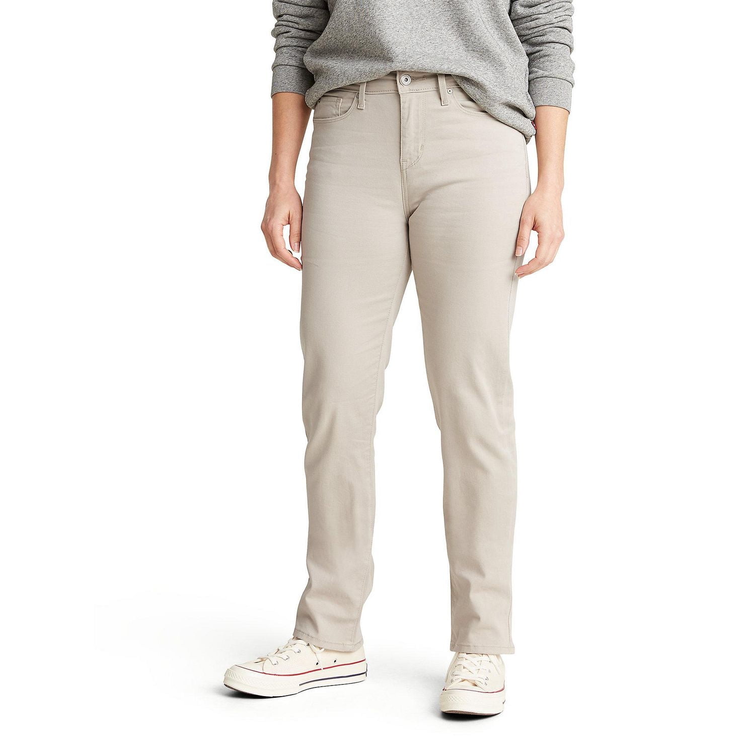 Levi Strauss Signature™ Women's Mid Rise Straight Jeans