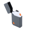 thumbnail image 1 of Coghlan's Plasma Lighter with Rechargeable USB-C Lithium Battery and LED Light, Grey, 1 of 15