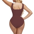 thumbnail image 4 of Shapers Women's U Neck Bust Hugging Comfortable Wide Strap Shaping Bodysuit XXL, 4 of 8